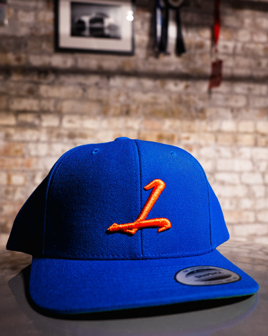 'L' Royal Blue Snapback