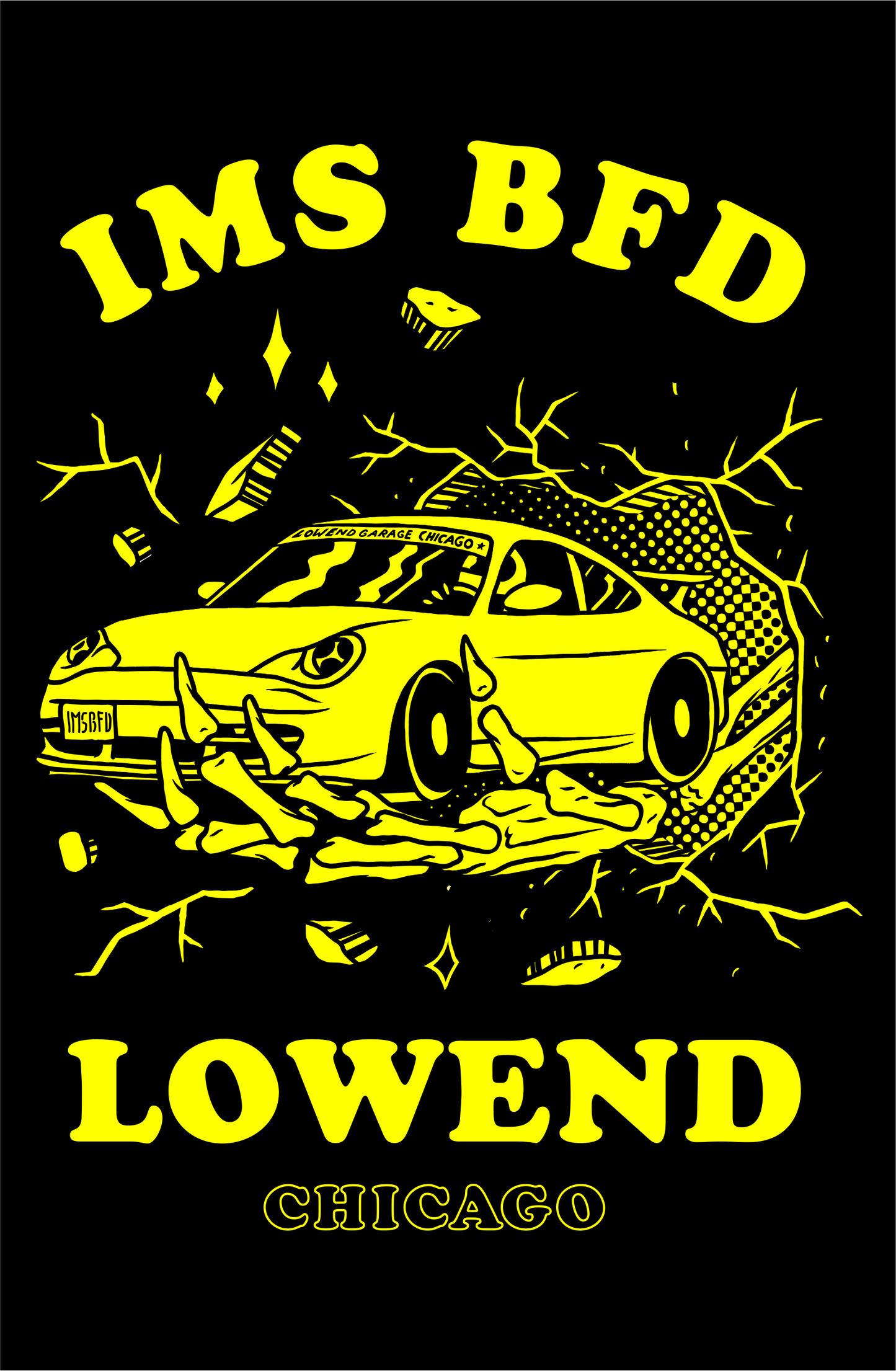 BFD Tee - Yellow