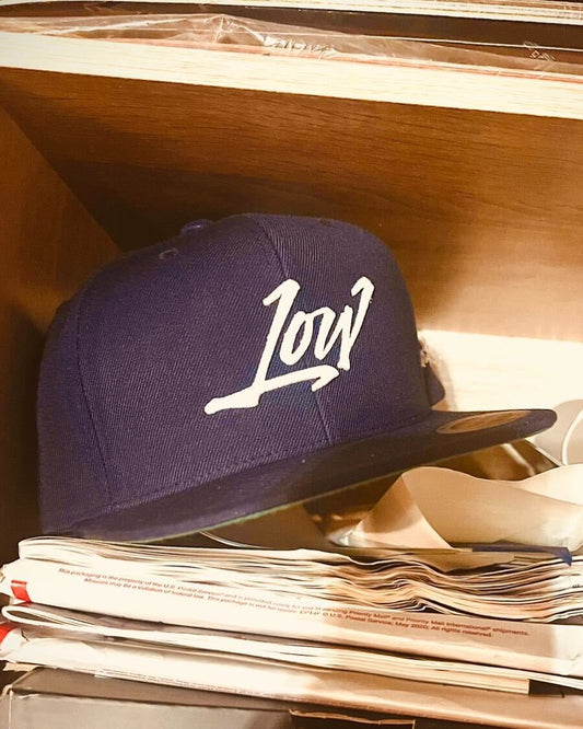 'Low' Detroit Navy Snapback