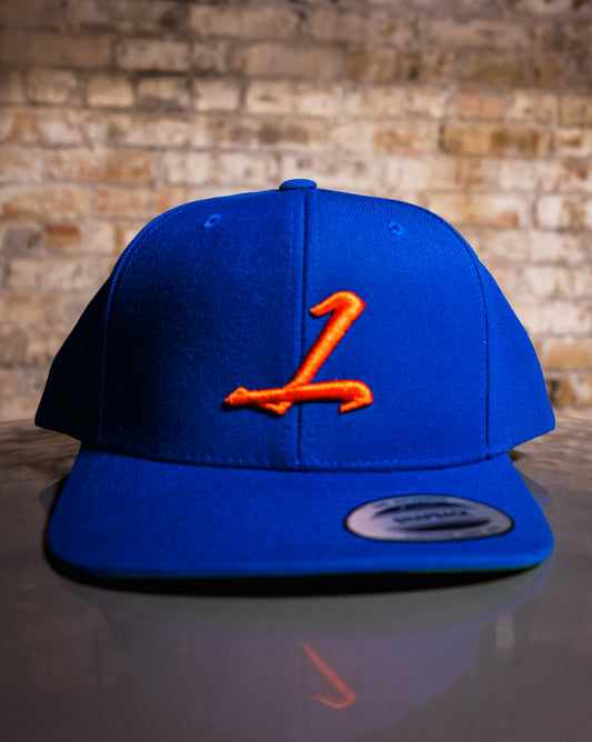 'L' Royal Blue Snapback