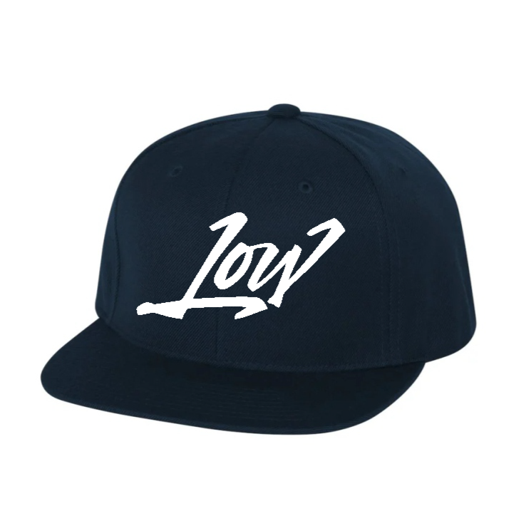 'Low' Detroit Navy Snapback