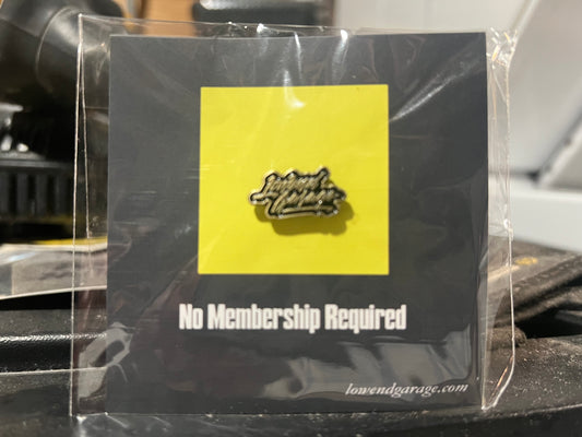 Lowend No Membership Gold Pin